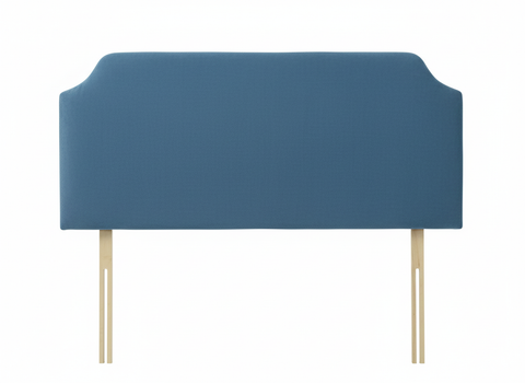 Suede Mid-Blue Mayfair Headboard