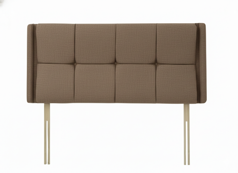 Chenille Maurice Mink Luxor Headboard