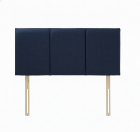 Linen Linoso Midnight Tulip Headboard