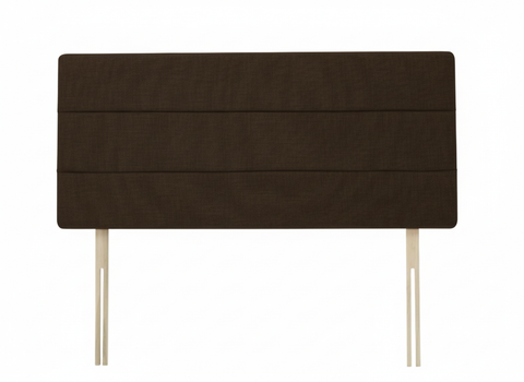 Linen Linoso Chocolate Milan Headboard