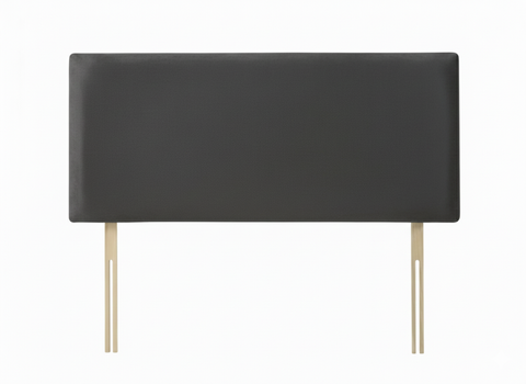 Suede Charcoal Valencia Headboard