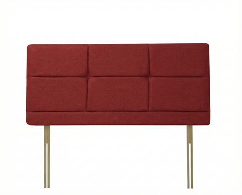 Linen Linoso Red Bryher Headboard