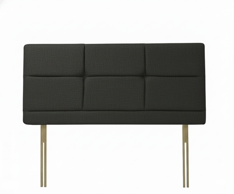Linen Linoso Charcoal Bryher Headboard