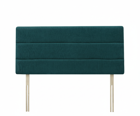 Chenille Maurice Teal Milan Headboard