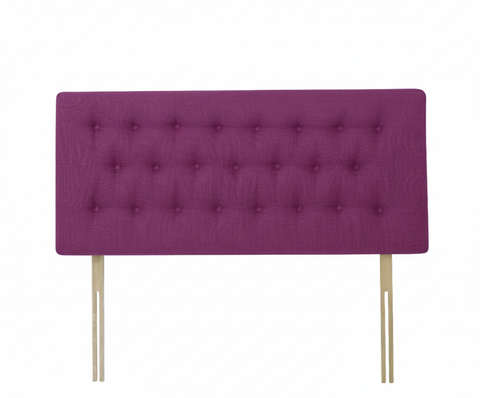 Linen Linoso Orchid Lona Headboard