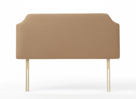 Suede Cappuccino Mayfair Headboard