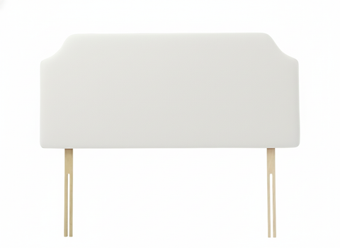 Faux Leather Malaga White Mayfair Headboard