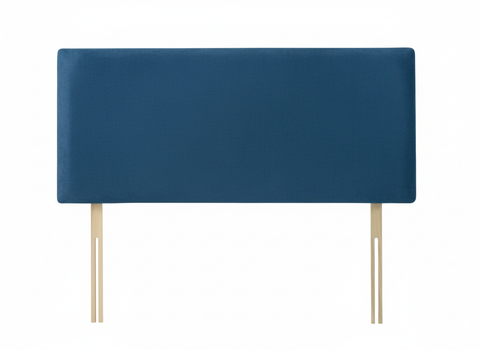 Suede Mid-Blue Valencia Headboard