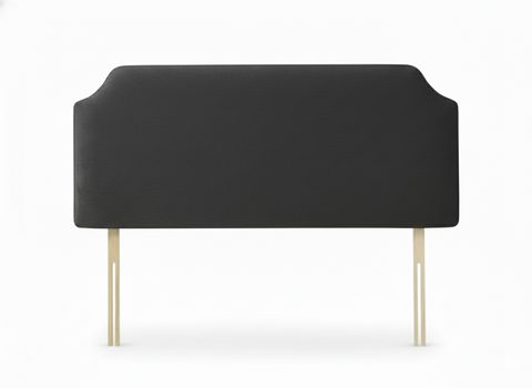Naples Velvet Seal Grey Mayfair Headboard