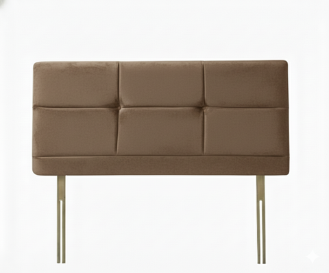 Naples Velvet Mink Bryher Headboard