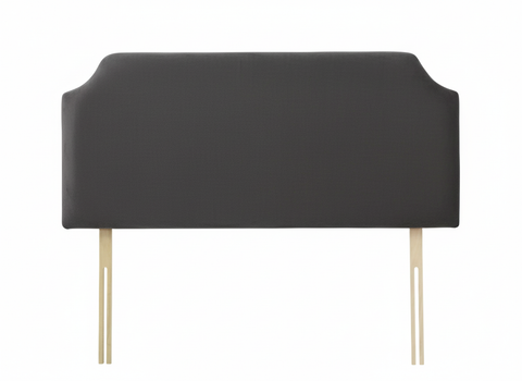 Suede Charcoal Mayfair Headboard