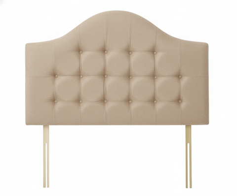 Suede Natural Victor Headboard
