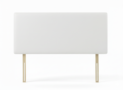 Faux Leather Malaga White Valencia Headboard