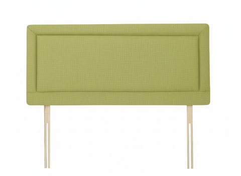 Linen Linoso Lime Charlie Headboard