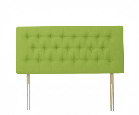 Linen Linoso Lime Lona Headboard