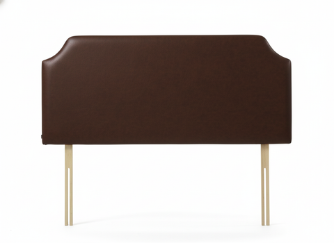 Faux Leather Malaga Chocolate Mayfair Headboard