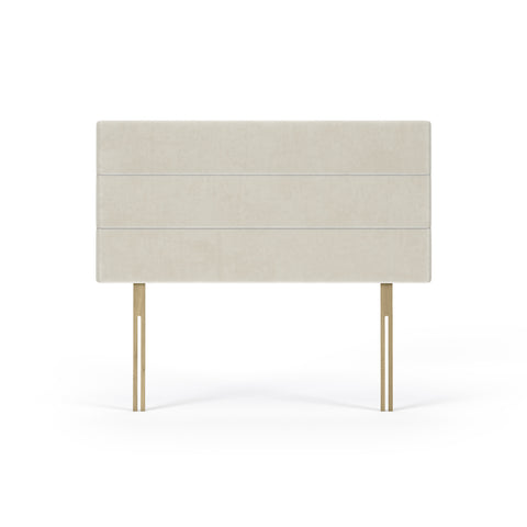 Naples Velvet Cream Milan Headboard