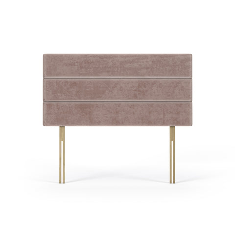 Naples Velvet Mink Milan Headboard