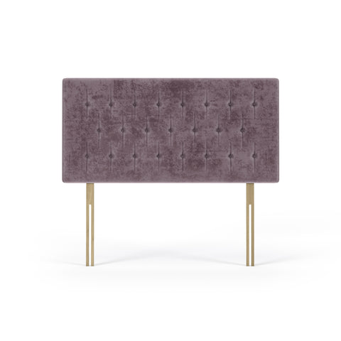 Naples Velvet Mauve Lona Headboard