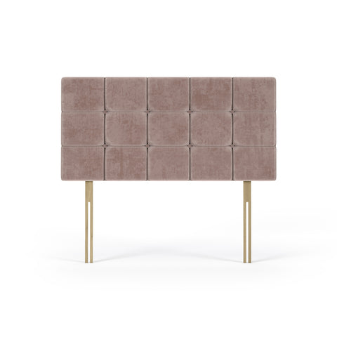 Naples Velvet Mink Pearl Headboard