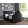 Marbella PVC TV Bed Black