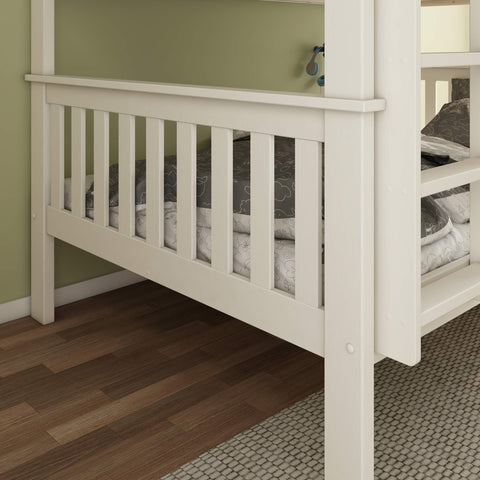 Oslo White Quadruple Bunk Bed