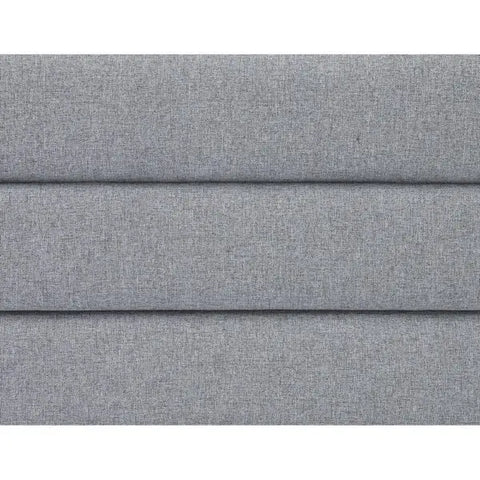 Paisley 4 Drawer Linen Fabric Bed Grey