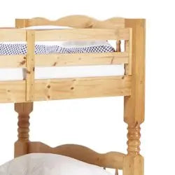 Trieste Chunky Pine Bunk Bed Light