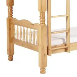 Trieste Chunky Pine Bunk Bed Light