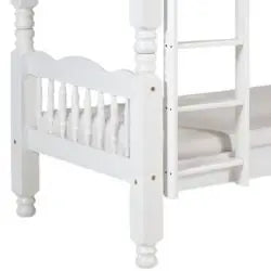 Trieste Chunky Pine Bunk Bed Light
