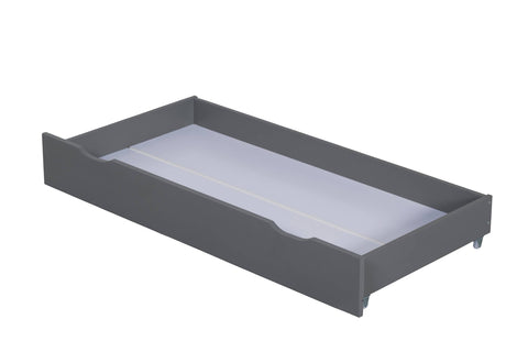 ZIBO UNDERBED DRAWER GREY (SINGLE) ( 1 BOX)