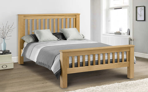 Acorn Solid Oak Bed High Footend