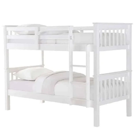 Ashbrook Solid Wood Bunk Bed Grey