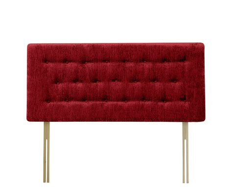 Linen Linoso Red Lona Headboard