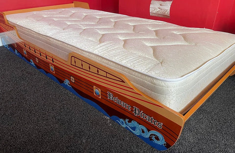 Caribbean Pirate Ship Bed Single
