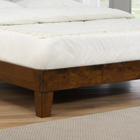 Charlie Platform Bed Rustic Oak