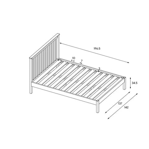 CHESTER BED ( 2 Boxes)