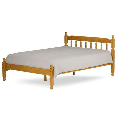 COLONIAL SPINDLE BED WAXED ( 2 PARTS )