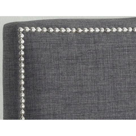 Elle Storage Linen Bed Grey