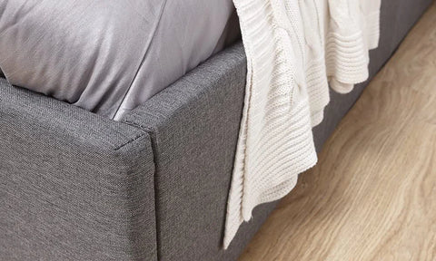 Fusion Fabric Storage Bed Grey