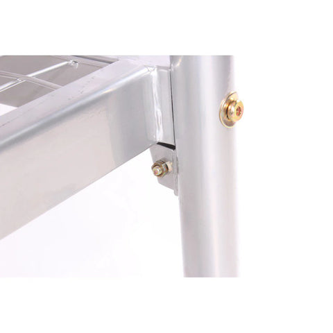 Hercules Contract Metal Bed Silver