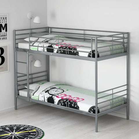 Melvin Bunk Bed Silver
