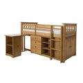 Porto antique finish mid sleeper shown from an alternate angle