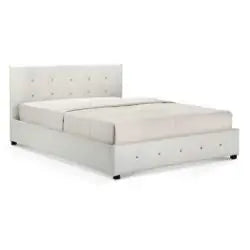 Quartz Storage PU Bed Black