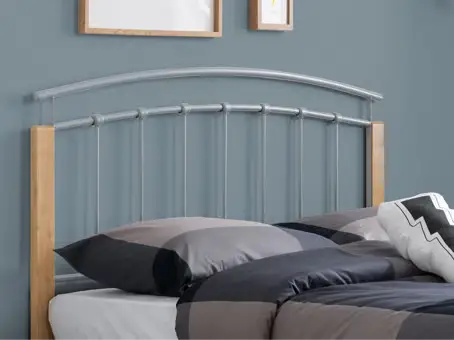 Tetras Bed Silver & Beech