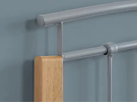 Tetras Bed Silver & Beech